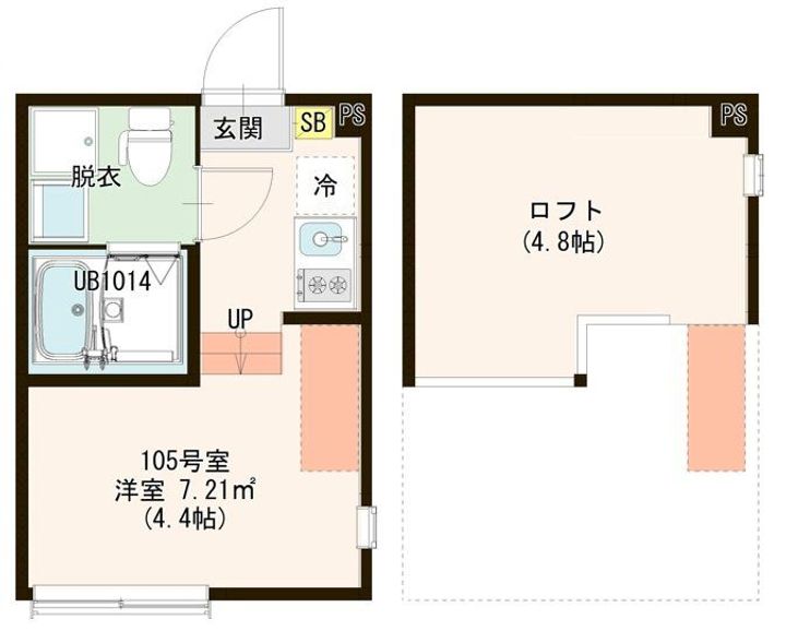 IRORI生田の間取り