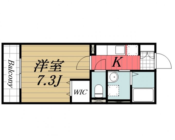 千葉県成田市公津の杜6(マンション)の賃貸物件の間取り