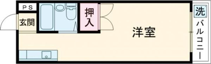 ベルメゾンKの間取り