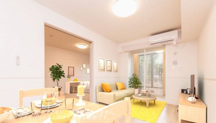 レ プリューム アンの居間