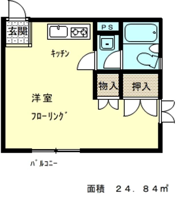 サンシティMの間取り