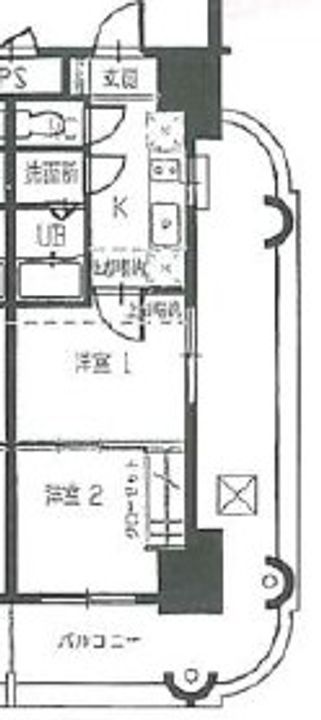 No40 PROJECT2100博多駅前の間取り