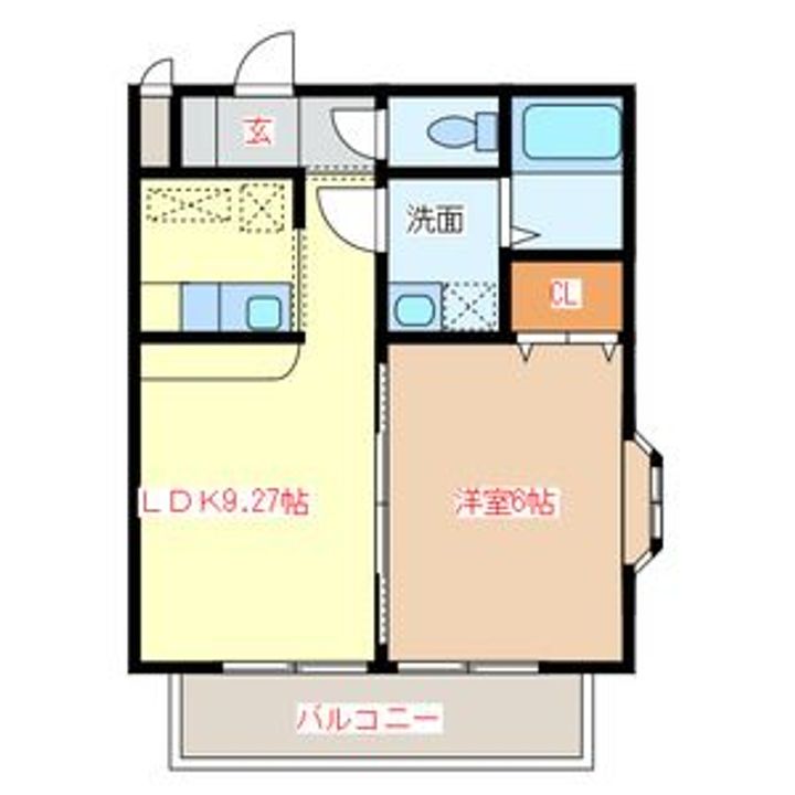 埼玉県さいたま市大宮区三橋1(アパート)の賃貸物件の間取り
