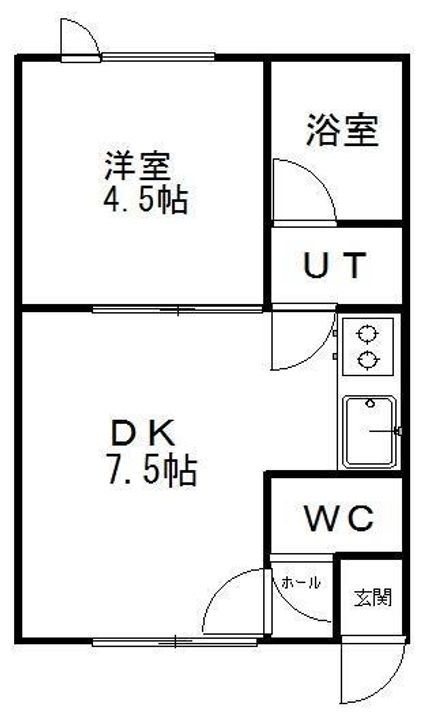 メゾンドKの間取り