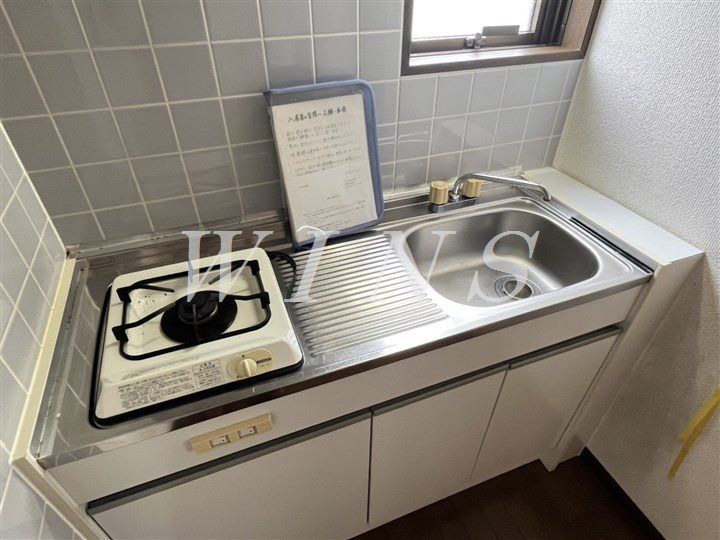 神奈川県川崎市多摩区枡形2(マンション)の賃貸物件のキッチン