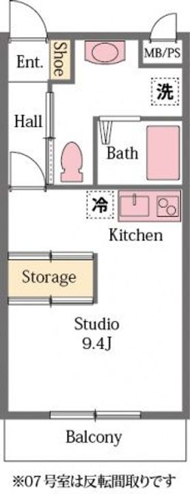 マティスの間取り