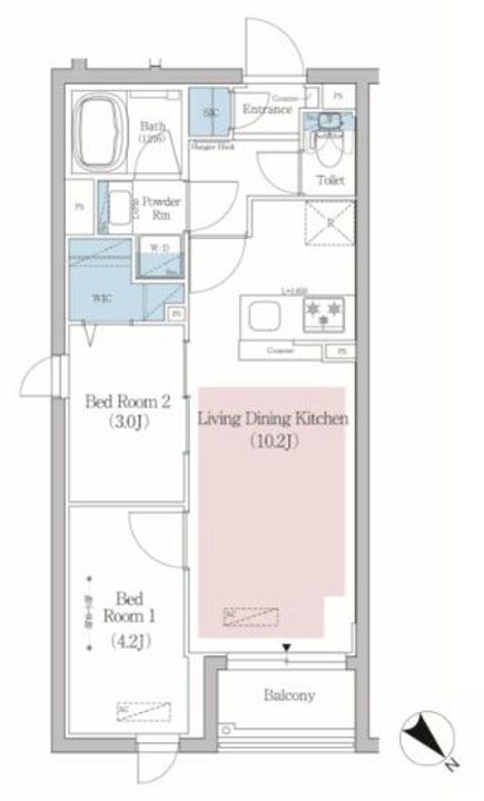 アーバネックス文京小石川の間取り