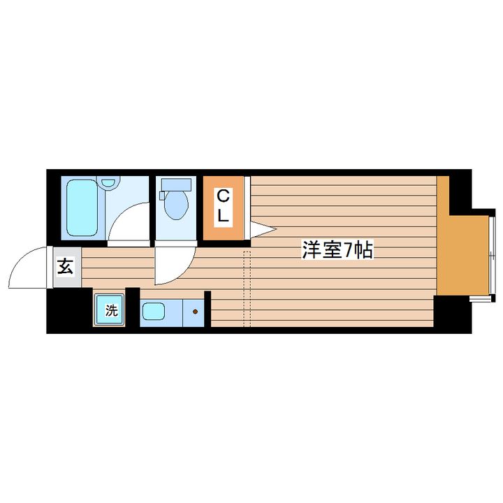 セントヒルズ仙台A棟の間取り
