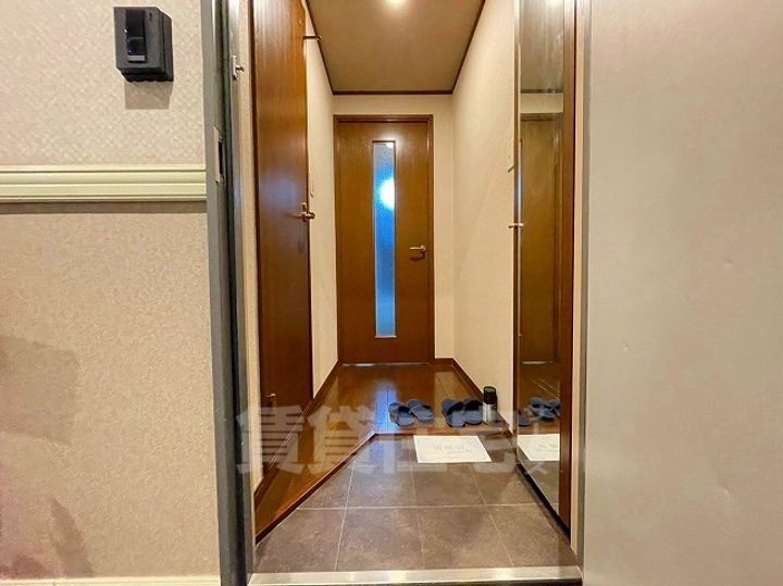 CTビュー永和の玄関