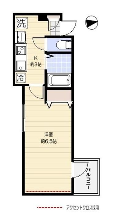 東京都練馬区田柄2(マンション)の賃貸物件の間取り