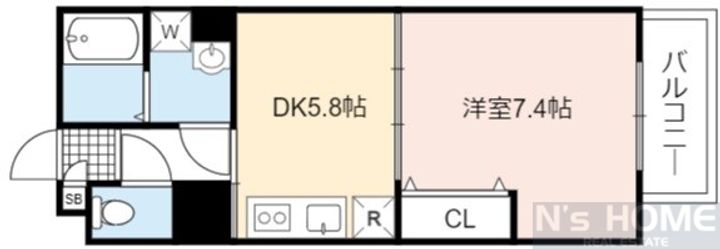 T-Forest Bの間取り