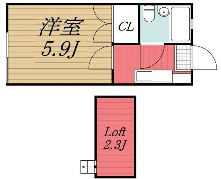 SERENA佐倉の間取り