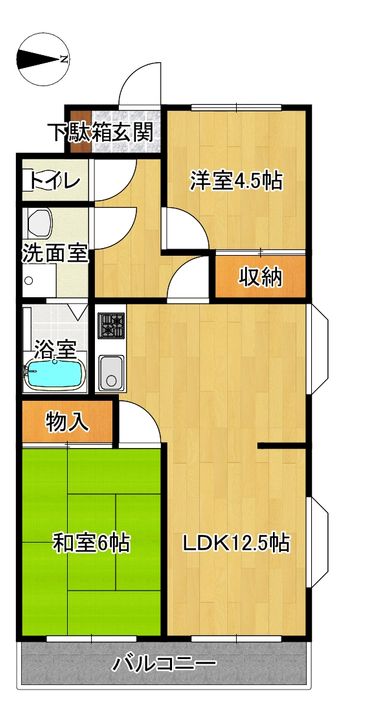 ファミールサワイの間取り