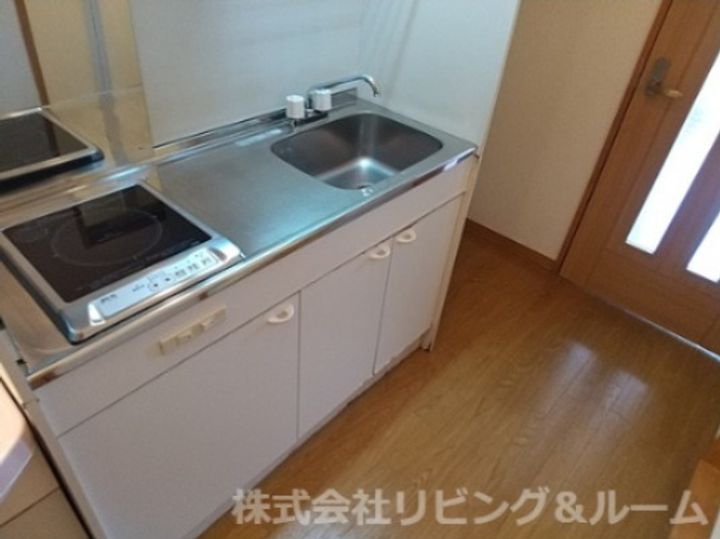 千葉県銚子市松本町3(マンション)の賃貸物件のキッチン