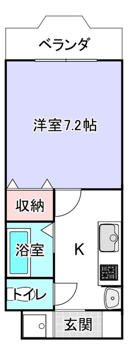 千葉県銚子市松本町3(マンション)の賃貸物件の間取り