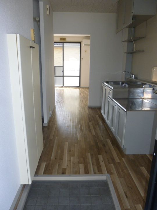 サンライフ御城の玄関