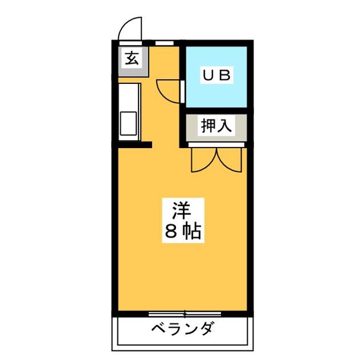 メゾンしらぎくの間取り