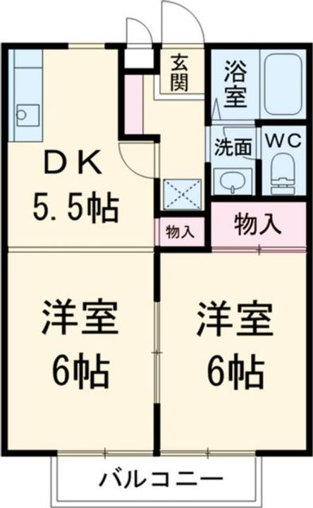 サンヴェールの間取り