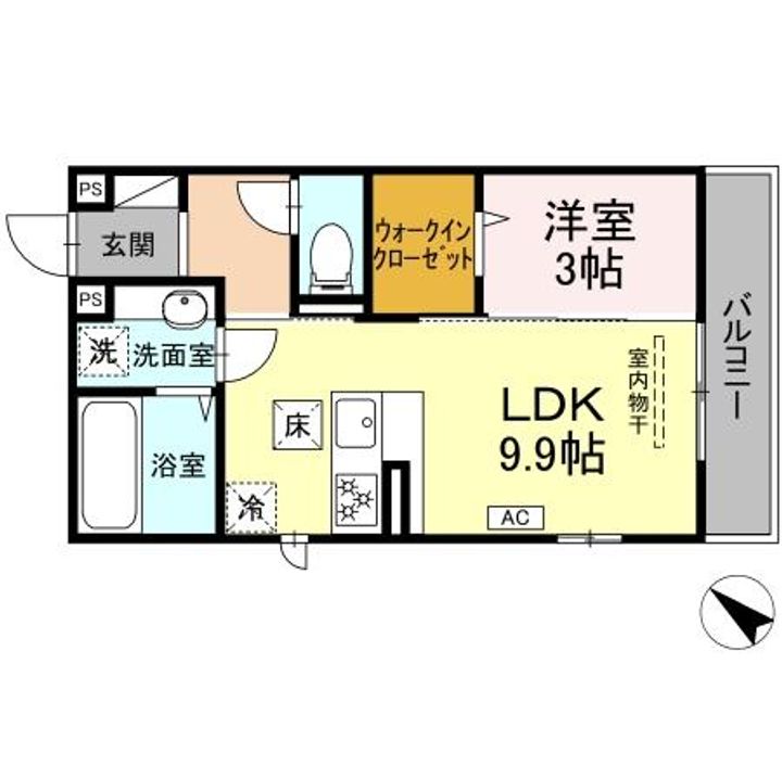 エレガンス パレスの間取り