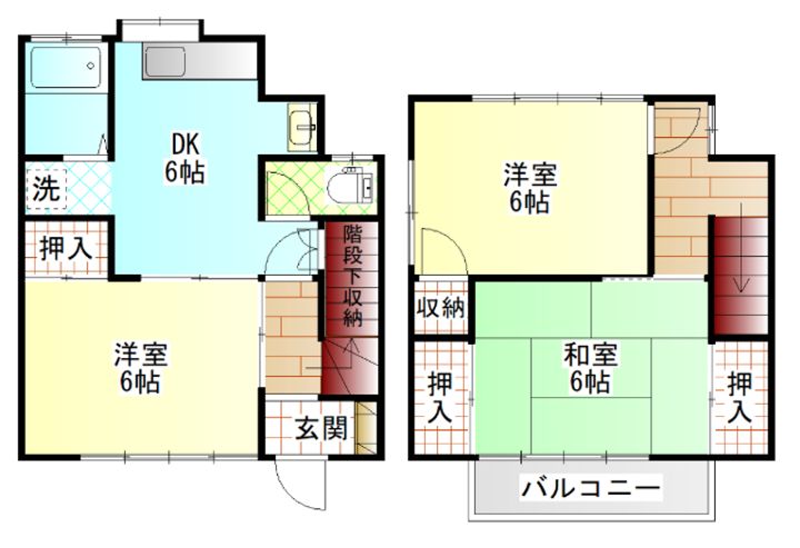 神奈川県小田原市高田(一戸建)の賃貸物件の間取り