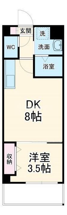サンフレンドコアの間取り