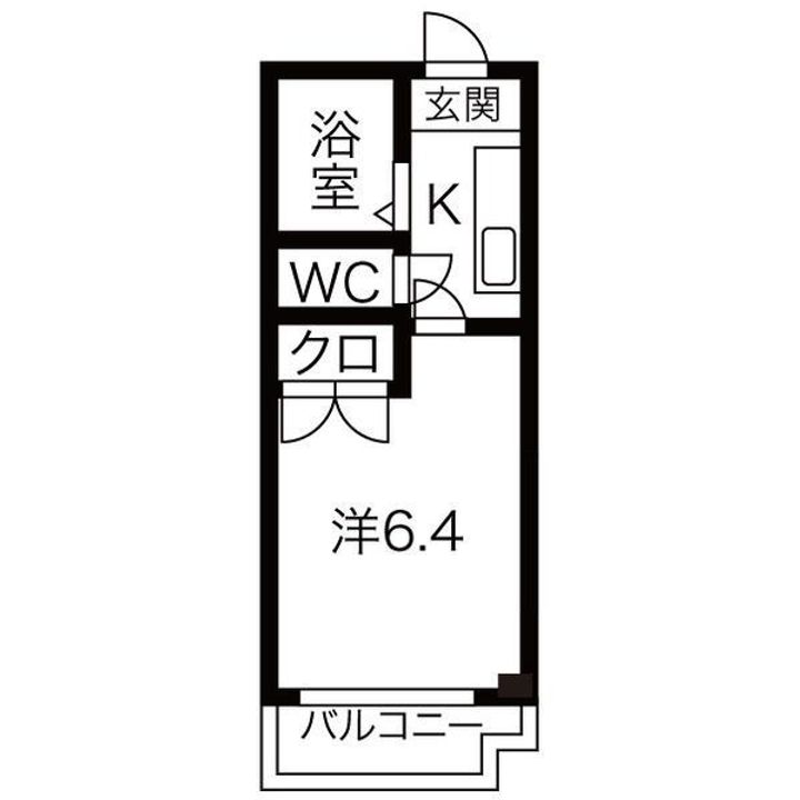 OMレジデンス柏原の間取り