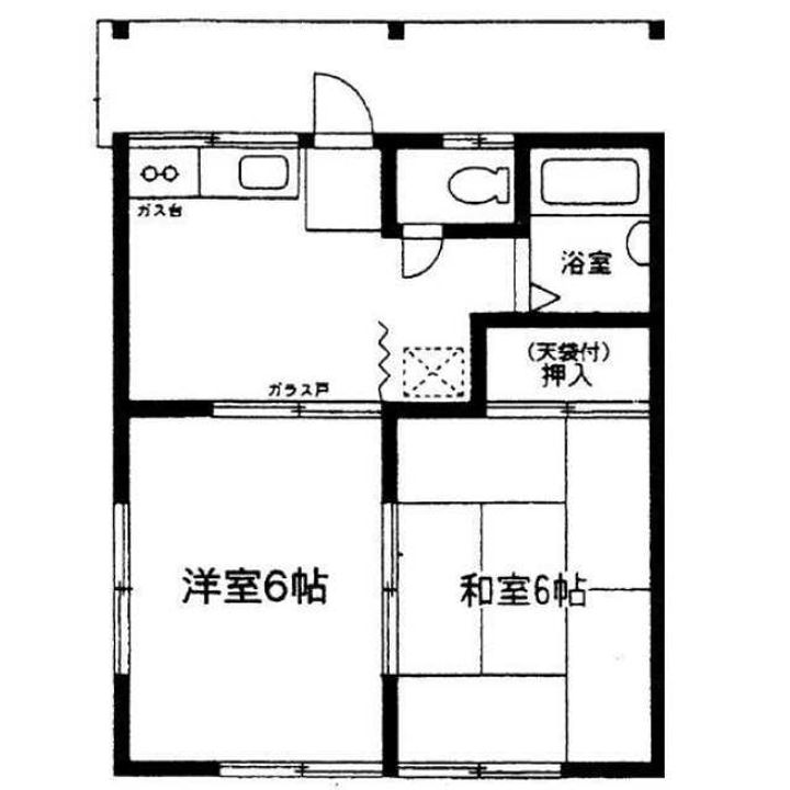 ハイツ野村の間取り