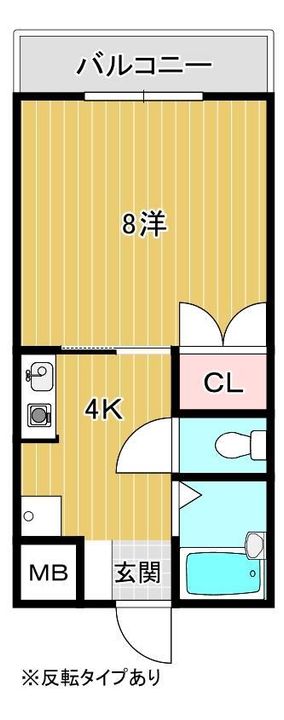 寿美サンライズマンションIIの間取り