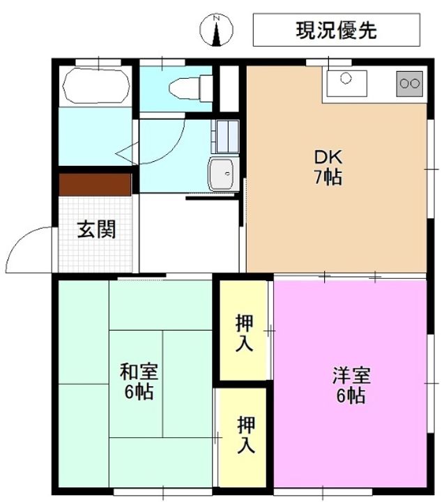 メゾン真島の間取り