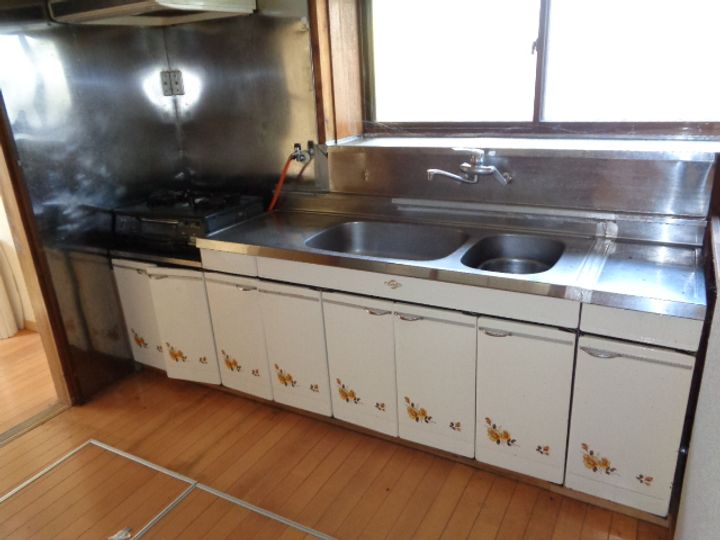 栃木県足利市大久保町(一戸建)の賃貸物件のキッチン