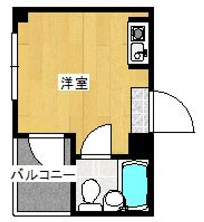 大阪府大阪市大正区泉尾3(マンション)の賃貸物件の間取り