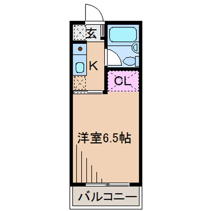 コーポエルムの間取り