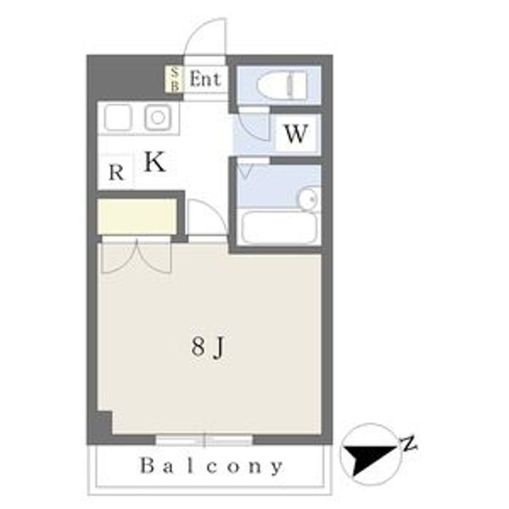福島県郡山市昭和1(マンション)の賃貸物件の間取り