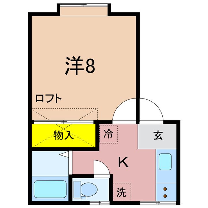 コーポヒルトップの間取り