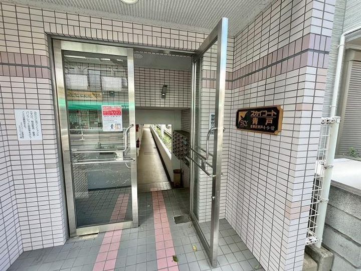 スカイコート青戸の地図