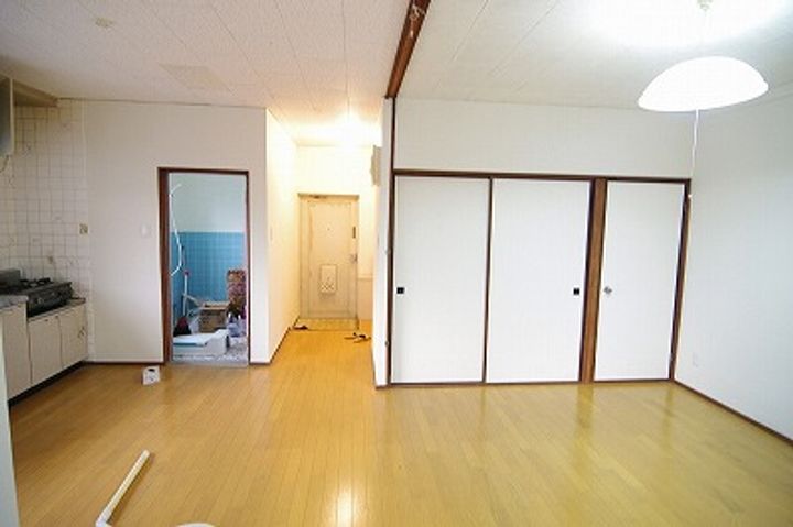 岡山県岡山市北区厚生町2(マンション)の賃貸物件の居間