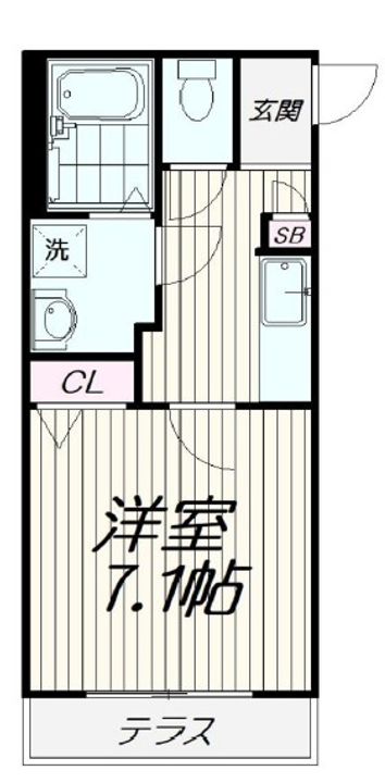 ファースト千鳥の間取り