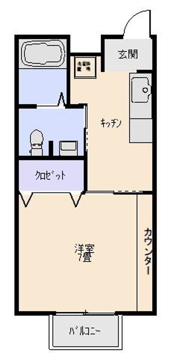 リバーパレス栄の間取り
