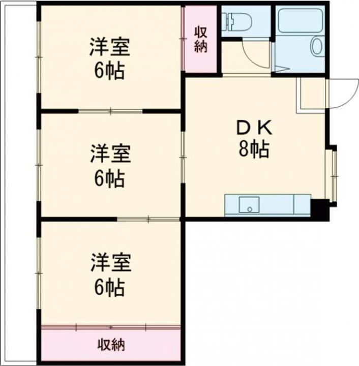ゴールデンハイツの間取り