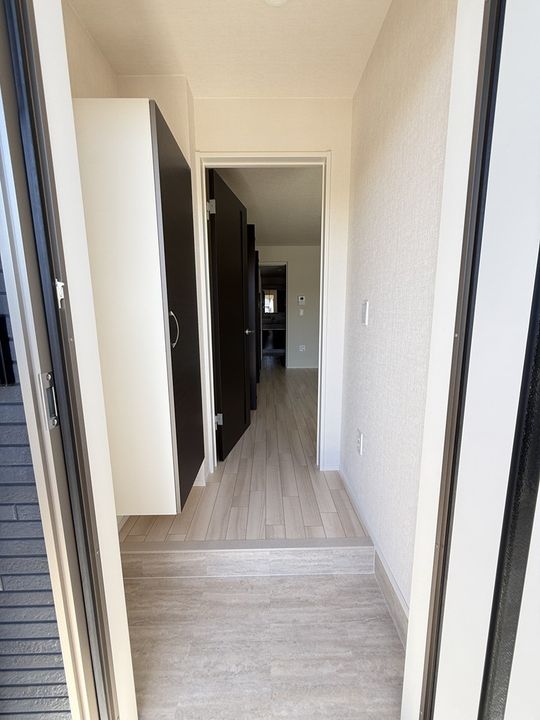 エスペランス稗田の玄関