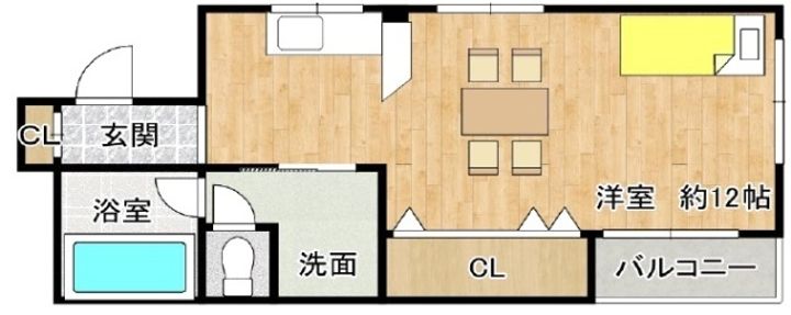 ビューハイツ山下の間取り