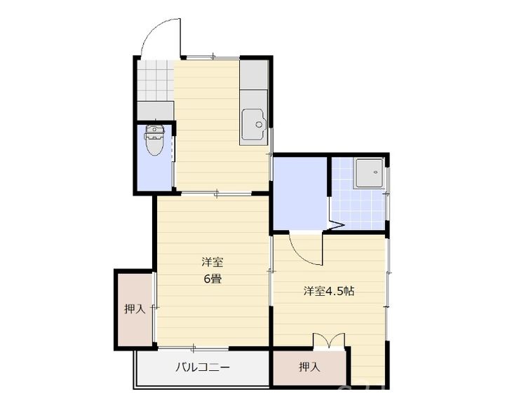 メゾンフォレストの間取り