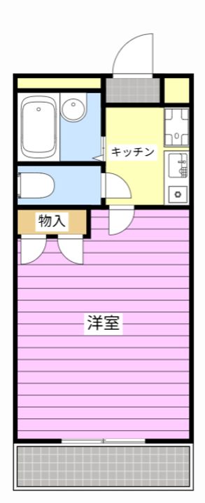レジデンス城西の間取り