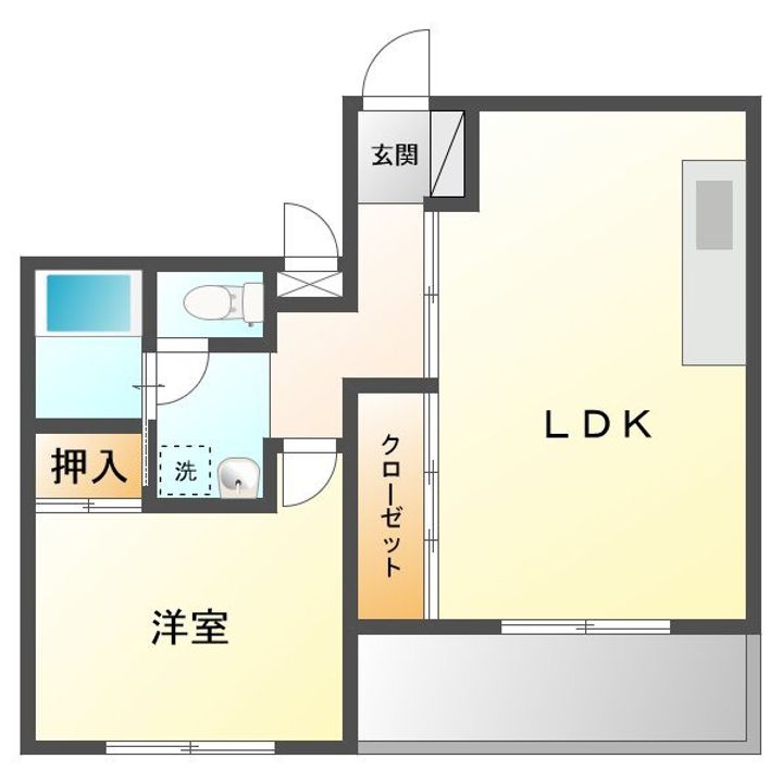 ベル小島の間取り