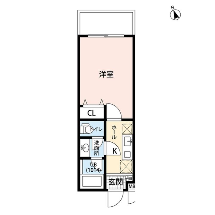 プレール・ドゥーク横浜杉田の間取り