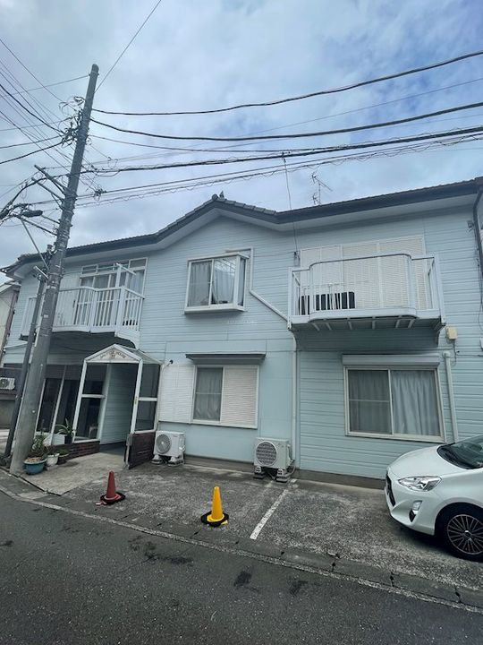 神奈川県川崎市中原区上小田中1(アパート)の賃貸物件の外観