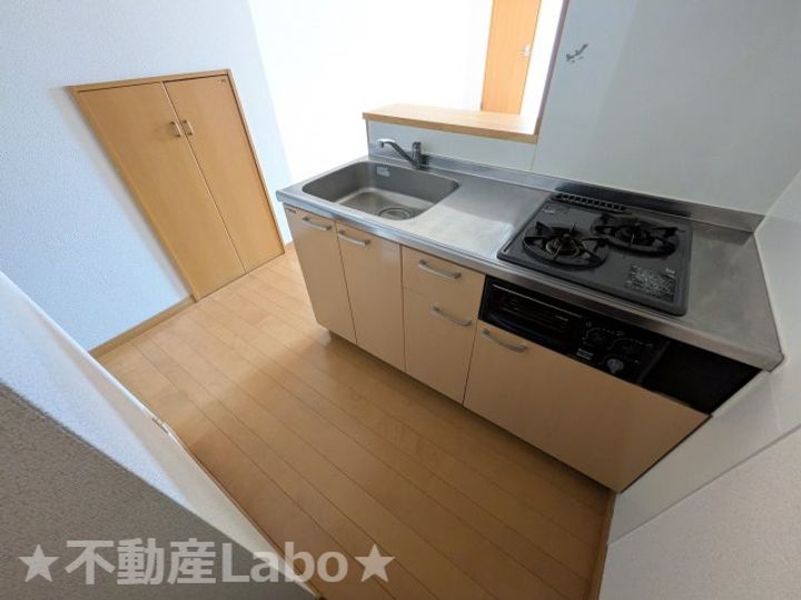 徳島県板野郡藍住町富吉字穂実(アパート)の賃貸物件のキッチン