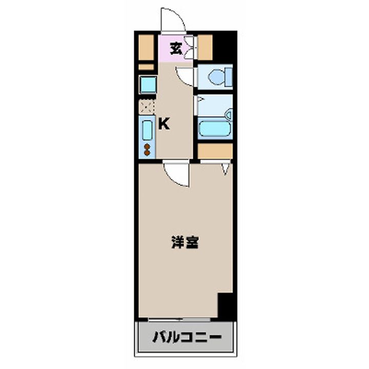 神奈川県横浜市西区戸部本町(マンション)の賃貸物件の間取り