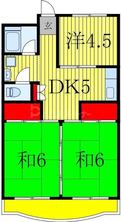戸山ハイツの間取り