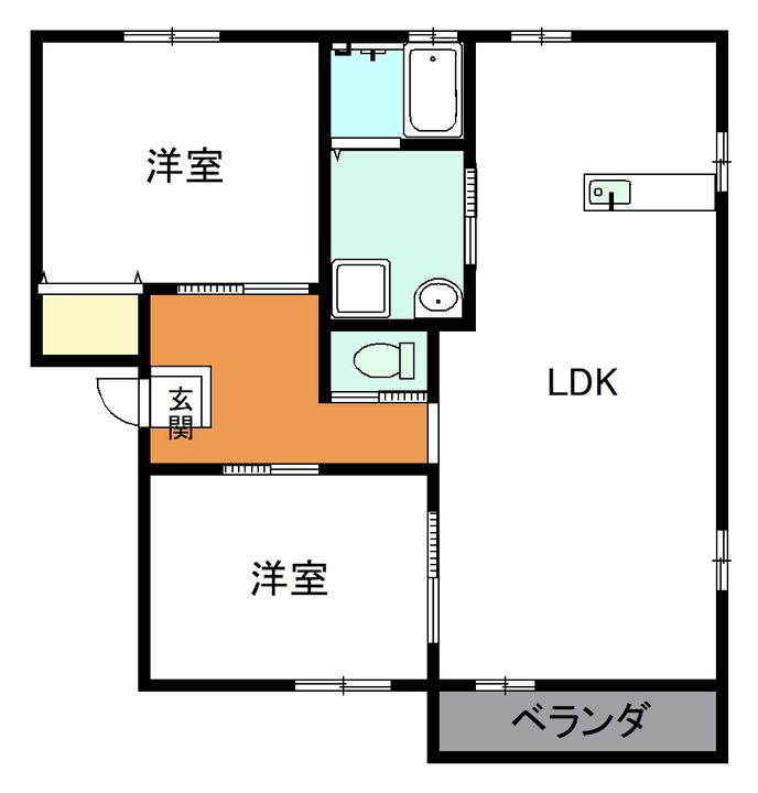 エクセレント607の間取り